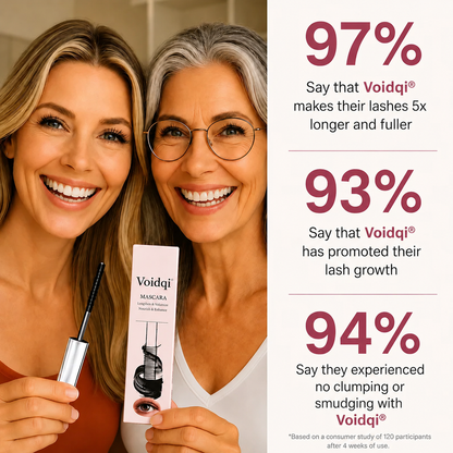 Voidqi® Waterproof Fibre Mascara💧  – Volume & Length without Clumping for Dramatic Moments