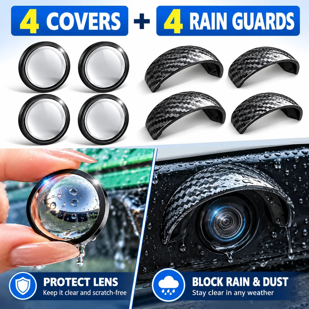 🚘Anti-Rain & Scratch Car Camera Film 💧