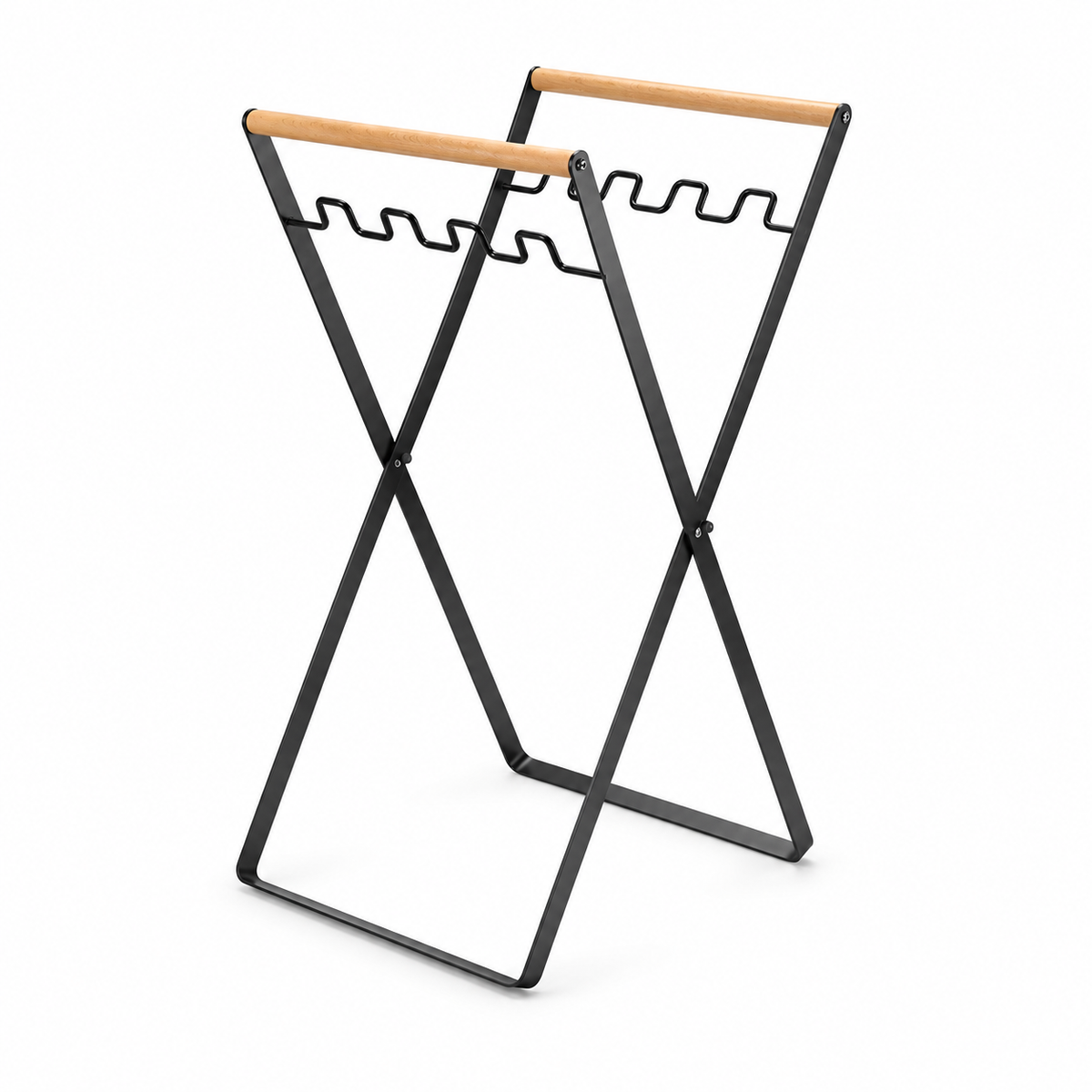 Foldable Outdoor Trash Bag Stand for Camping, BBQ & Picnics