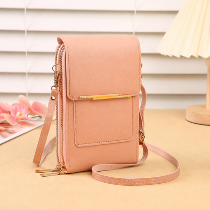 🔥Last Day Buy 1 Get 1 Free $14.99 Each🔥Simple And Elegant Women's Touchscreen Crossbody Phone Wallet