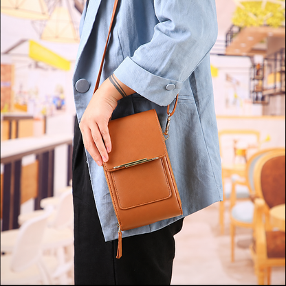 🔥Last Day Buy 1 Get 1 Free $14.99 Each🔥Simple And Elegant Women's Touchscreen Crossbody Phone Wallet