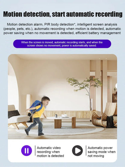 NEW🎁[Hidden camera HD night vision]No WIFI or electricity required💯Tiny and installs in 1 second ⚠️Remote real-time viewing