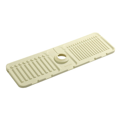 Foldable Silicone Faucet Splash Guard & Drain Mat – Keep Your Sink Area Clean & Dry
